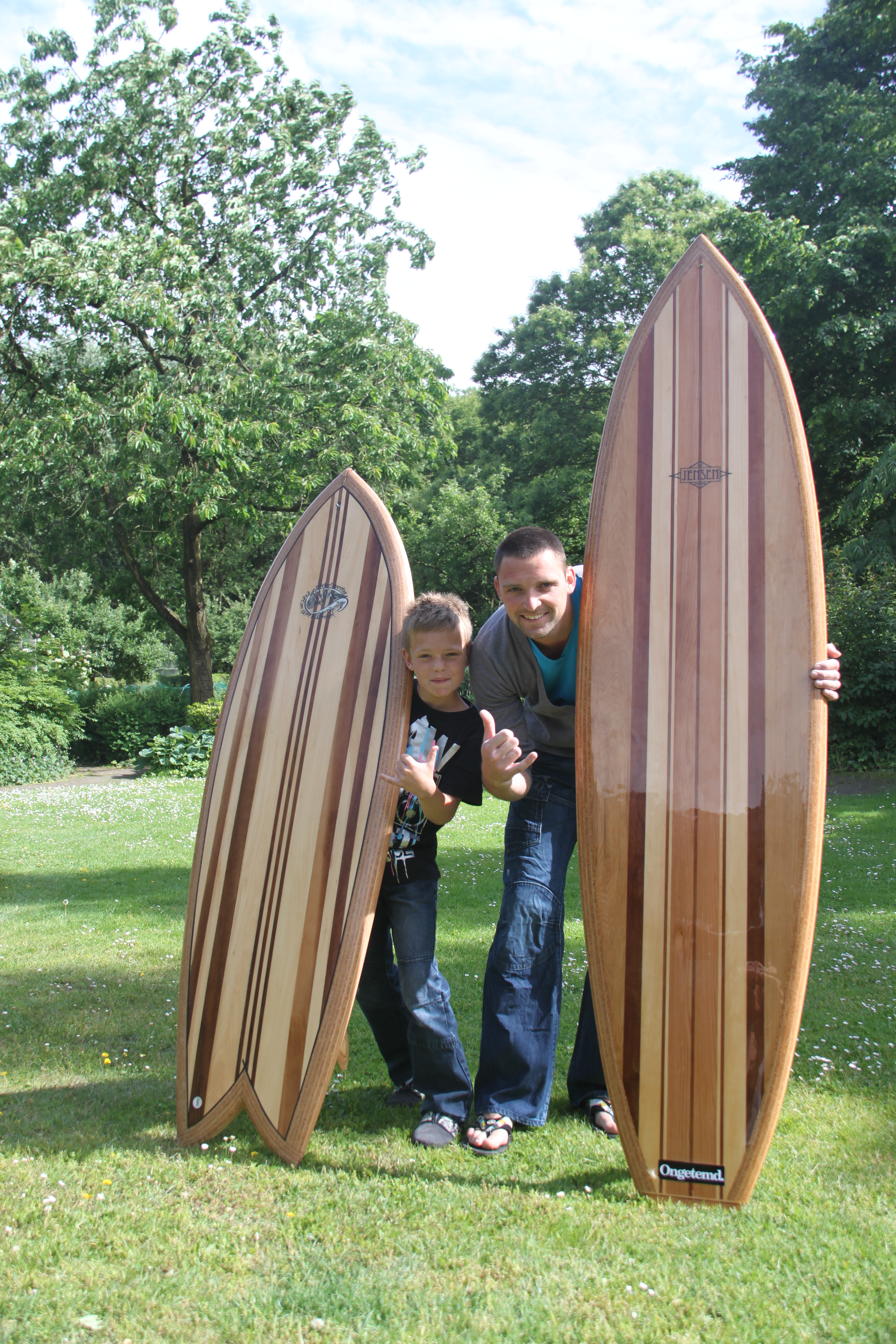 baas Artistiek kabel Houten surfboard producten – KoKo timmerwerken